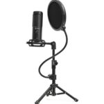 LRG-CMT721 #12. Lorgar Voicer 721 Professional USB Condenser Gaming Microphone - Black