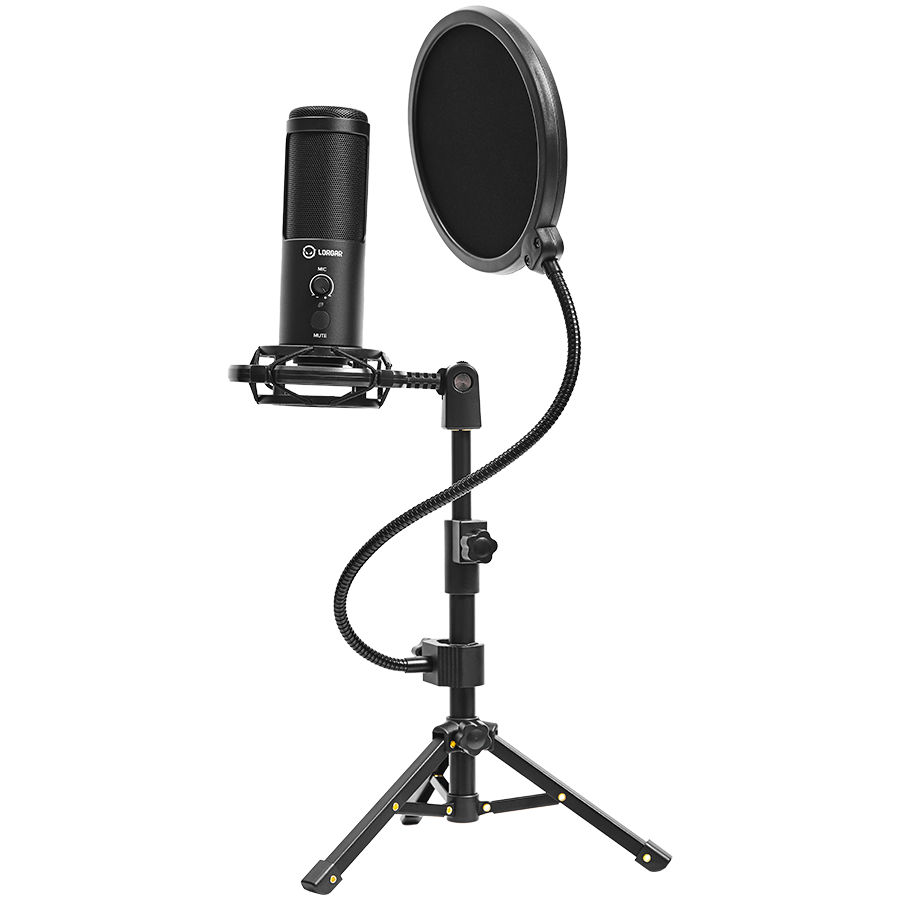 Lorgar Voicer 721 Professional USB Condenser Gaming Microphone - Black 7 230420160046907664.jpg. Lorgar Voicer 721 Professional USB Condenser Gaming Microphone - Black