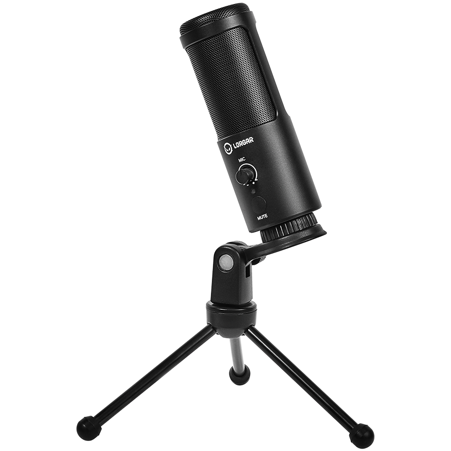 Lorgar Voicer 521 USB Condenser Gaming Microphone - Black 4 230420160046554839.jpg. Lorgar Voicer 521 USB Condenser Gaming Microphone - Black