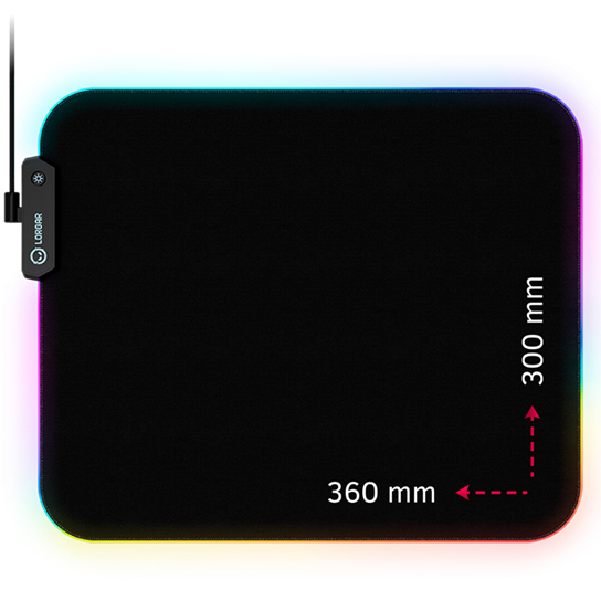 Lorgar Main 913 RGB Gaming Mousepad - Medium 4 230706135630621110.jpg. Lorgar Main 913 RGB Gaming Mousepad - Medium