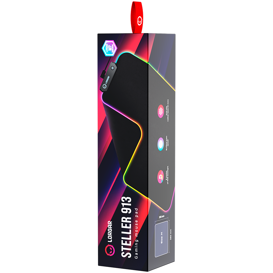 Lorgar Main 913 RGB Gaming Mousepad - Medium 8 230609070013889279.jpg. Lorgar Main 913 RGB Gaming Mousepad - Medium