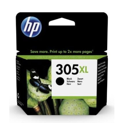 3YM62AE #2. HP 305XL High Yield Black Original Ink Cartridge
