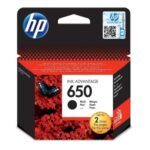 CZ101AK #2. HP 650 Black Original Ink Cartridge - 360 Page Yield