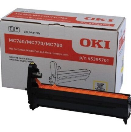 45395701 #2. OKI 45395701 Yellow Image Drum - 30,000 Page Yield