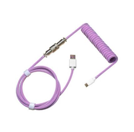 KB-CPZ1 #2. Cooler Master Coiled Cable - Purple