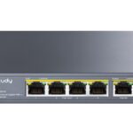 CD-GSPOE40.jpg. Cudy 4 Port Gigabit PoE 1 PoE+ Input 60W Switch | POE40