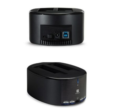 HUD1-SU3 #3. Mediasonic ProBox HUD1-SU3 - 2-Bay 2.5" / 3.5" SATA SSD & HDD Docking Station with Offline Clone Function