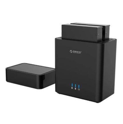 DS500C3 #2. Orico 5-Bay USB-C Magnetic Desktop Hard Drive Enclosure