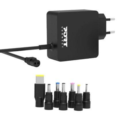 Port Connect 45W Universal AC Adapter - Includes 7 Interchangeable Tips for Multi-Brand Compatibility 1 900090B #2. Port Connect 45W Universal AC Adapter - Includes 7 Interchangeable Tips for Multi-Brand Compatibility