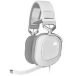 CA-9011238-AP #2. Corsair HS80 RGB USB Wired Gaming Headset - White