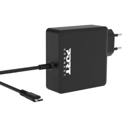 900097B-EU #2. Port Connect 65W Type-C Universal Notebook Adapter - USB-PD 3.0 with 1.5m Charging Cable