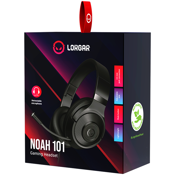 Lorgar Noah 101 Wired Gaming Headset - Black 8 231018091220835782.jpg. Lorgar Noah 101 Wired Gaming Headset - Black