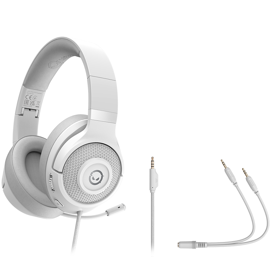 Lorgar Noah 101 Wired Gaming Headset - White 9 230719160012703679.jpg. Lorgar Noah 101 Wired Gaming Headset - White