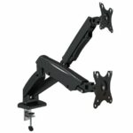 WX-BR106 #2. Winx Rise Simple Dual Monitor Arm - Fits 13"-32" Screens, VESA Compatible