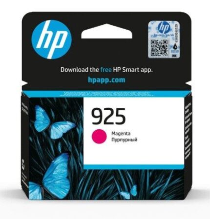 4K0V7PE #2. HP 925 Magenta Original Ink Cartridge - Professional Pigment Ink | 400 Page Yield