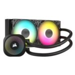 CW-9060092-WW #18. Corsair Nautilus 240 ARGB 240mm Liquid CPU Cooler - Black