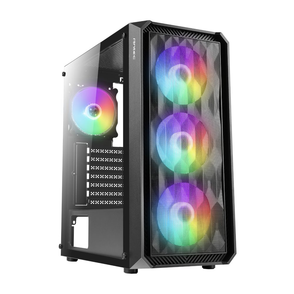 Antec NX292 ARGB Mid-Tower Gaming Chassis - Black 2 NX292_AR30_wr_02.jpg. Antec NX292 ARGB Mid-Tower Gaming Chassis - Black