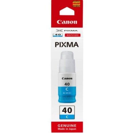 3400C001AB #2. Canon GI-40 Cyan Original MegaTank Ink Bottle