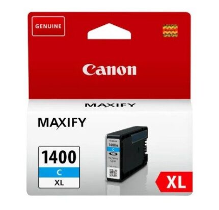 9202B001AA #2. Canon PGI-1400XL Cyan High Yield Original Ink Cartridge - DRHD Pigment Ink | 900+ Page Yield