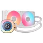 CW-9061020-WW #2. Corsair iCUE LINK TITAN 240 RX RGB 240mm Liquid CPU Cooler - White Edition