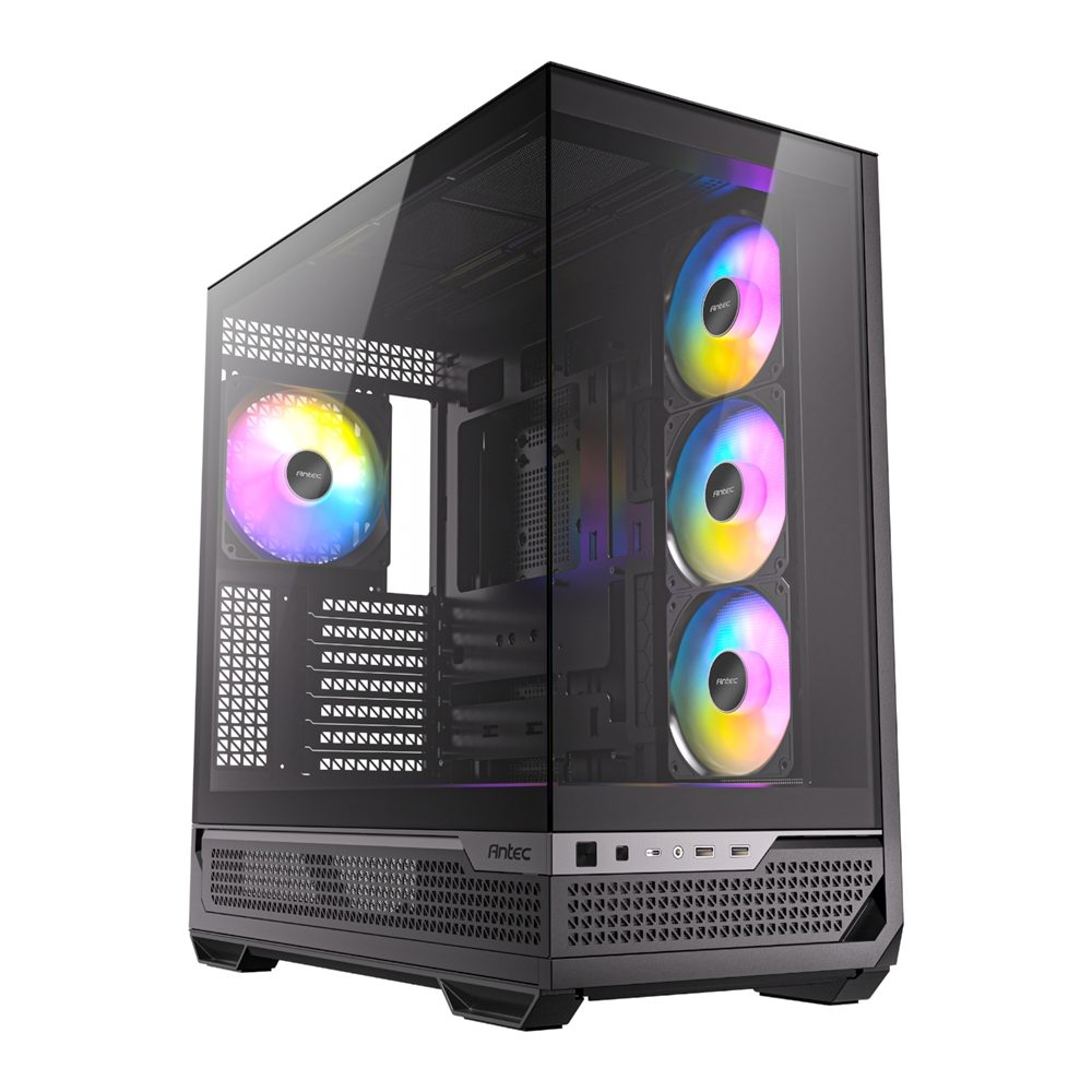 Antec C7 ARGB Panoramic E-ATX Mid-Tower Gaming Chassis - Black 2 Antec_C7-ARGB-B_wr_01a.jpg. Antec C7 ARGB Panoramic E-ATX Mid-Tower Gaming Chassis - Black