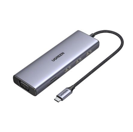 UGreen 9-in-1 USB-C Multiport Adapter Hub - Silver Edition 1 CM498-15600 #2. UGreen 9-in-1 USB-C Multiport Adapter Hub - Silver Edition