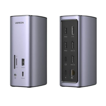 UGreen Revodok Pro 12-in-1 USB-C Docking Station - Triple Display Edition 1 CM555-90325 #2. UGreen Revodok Pro 12-in-1 USB-C Docking Station - Triple Display Edition