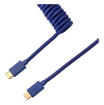 CAB-L #2. Keychron Coiled Aviator Cable - Starry Night Blue