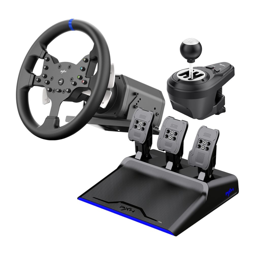 PXN V99 Force Feedback Racing Wheel Bundle 2 PXN_PXN-V99_wr_01a.jpg. PXN V99 Force Feedback Racing Wheel Bundle