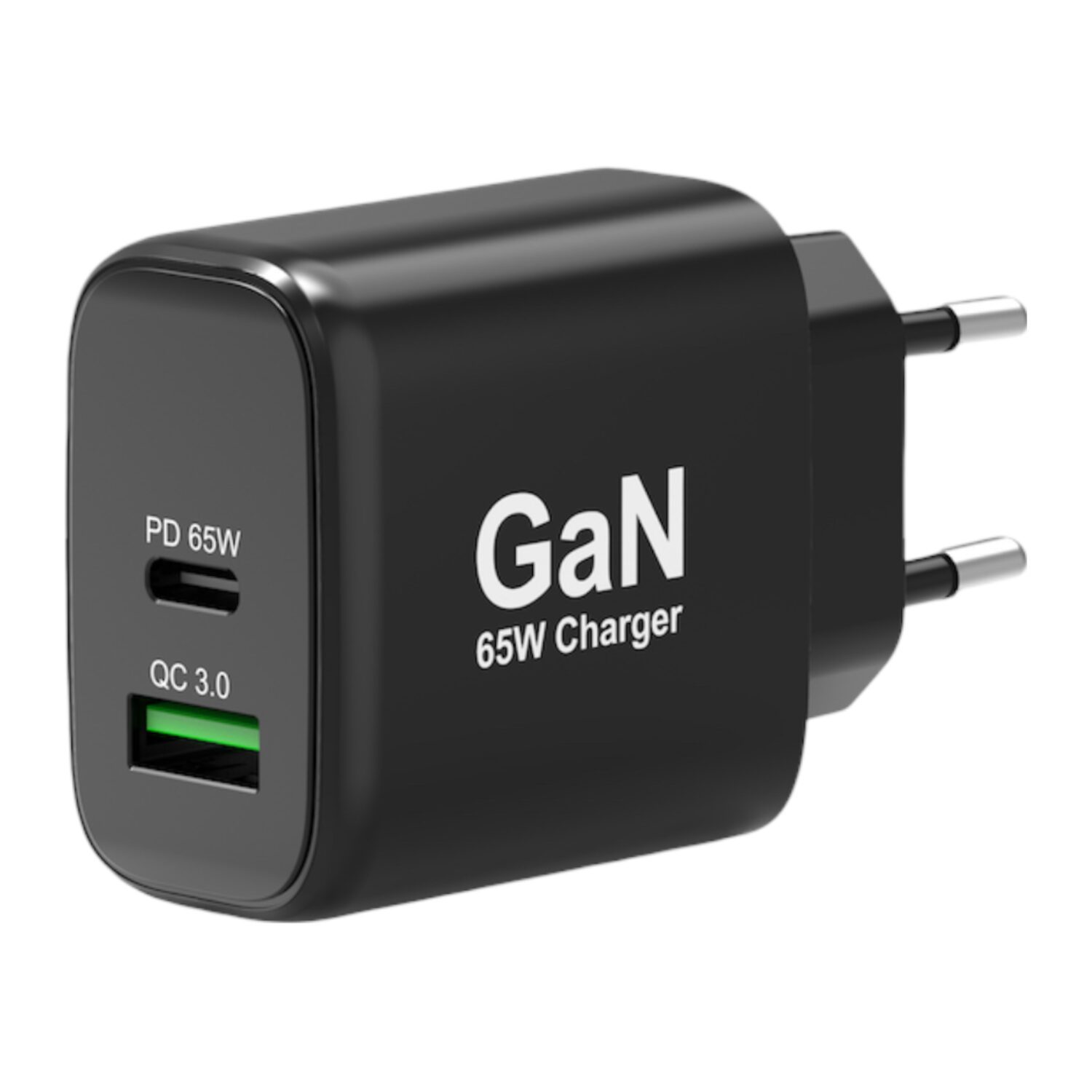 Port Connect 65W GaN Wall Charger - USB-C & USB-A 2 902104EU-WR-01.jpg. Port Connect 65W GaN Wall Charger - USB-C & USB-A