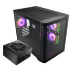 FSP09 #2. FSP S380 Panoramic M-ATX ARGB Chassis & VITA GM 750W Gold PSU Bundle