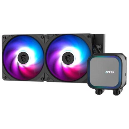 MPGCORELIQUIDA13240 #2. Msi MAG Coreliquid A13 240mm Liquid CPU Cooler - Black ARGB with Unified Cold Plate
