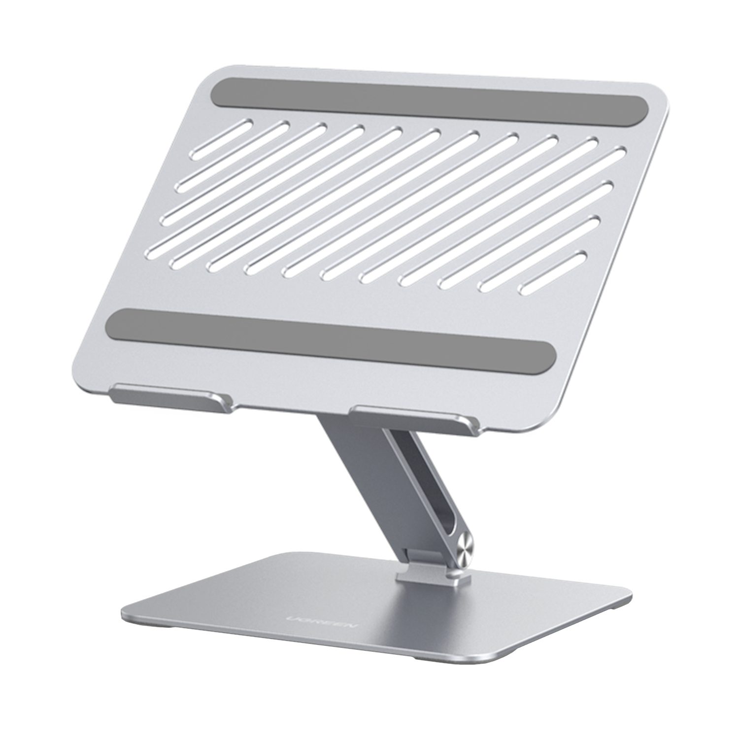 UGreen LP339 Aluminium Adjustable Laptop Stand - Silver (Support for 10-17.3" Laptops) 2 LP339-40291_UGreen-LP339-17.3-inch-Laptop-Stand_wr. UGreen LP339 Aluminium Adjustable Laptop Stand - Silver (Support for 10-17.3" Laptops)