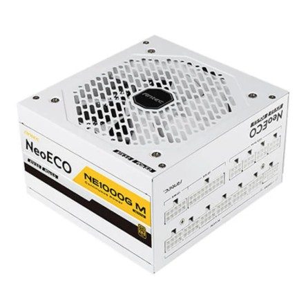 Antec 1000W 80+ Gold Fully Modular PSU - ATX 3.0/3.1 & PCIe 5.0/5.1 Ready - White 1 NE1000G M W #2. Antec 1000W 80+ Gold Fully Modular PSU - ATX 3.0/3.1 & PCIe 5.0/5.1 Ready - White