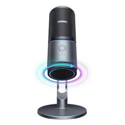 CM769-35629 #2. UGreen CM769 RGB USB Condenser Gaming Microphone - Black