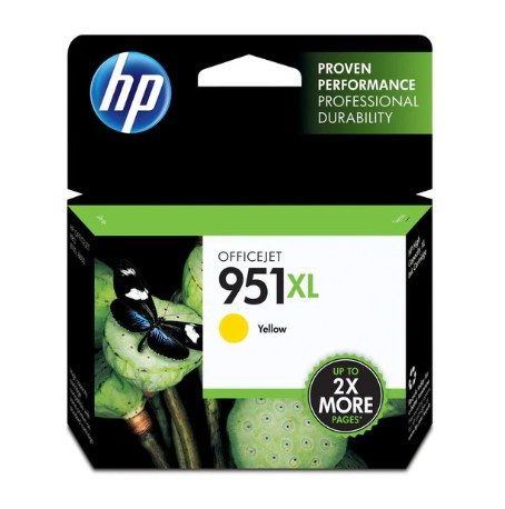 HP 951XL Yellow High Yield Original Ink Cartridge - 1,500 Page Yield 1 CN048AE #16. HP 951XL Yellow High Yield Original Ink Cartridge - 1,500 Page Yield