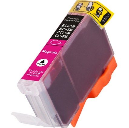 AI-C451M #3. Canon CLI-451M Magenta Compatible Ink Cartridge - 300 Page Yield