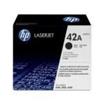 Q5942A #12. HP 42A Black Original LaserJet Toner Cartridge - 10,000 Page Yield