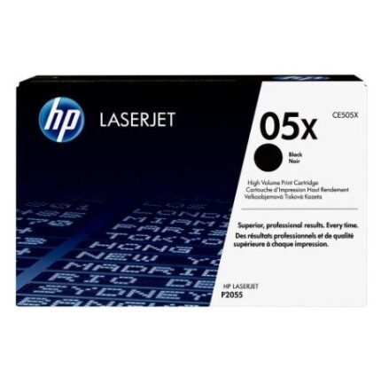 CE505X #13. HP 05X High Yield Black Original LaserJet Toner Cartridge - 6,500 Page Yield