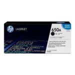 CE270A #12. HP 650A Black Original LaserJet Toner Cartridge - 13,500 Page Yield