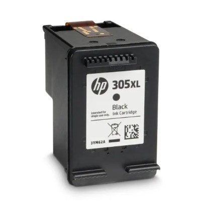 AJ-H305BK #2. HP 305XL Black High Yield Compatible Ink Cartridge - 240 Page Yield