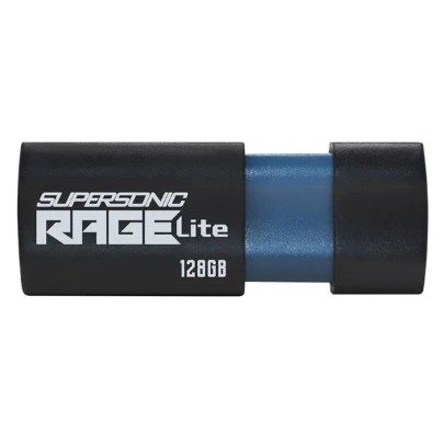 PEF128GRLB32U #2. Patriot Supersonic Rage Lite 128GB USB 3.2 Gen 1 Flash Drive