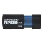 PEF32GRLB32U #2. Patriot Supersonic Rage Lite 32GB USB 3.2 Gen 1 Flash Drive