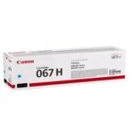 5105C002AA #2. Canon 067H High Yield Cyan Original Toner Cartridge - 2,350 Page Yield