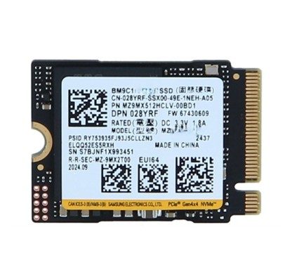 MZ-9MX512A #2. Samsung BM9C1 512GB M.2 2230 NVMe SSD