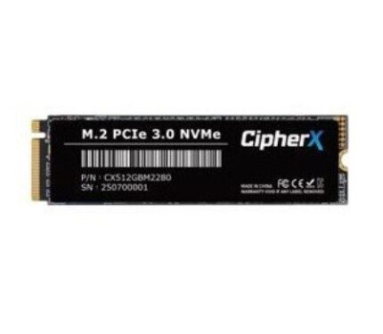 CX002TBM2280 #3. CipherX 330 2TB M.2 NVMe SSD