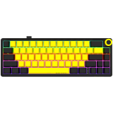 Lorgar KBP70MW Wireless 65% Mechanical Gaming Keyboard Pro - Black/Yellow 2 LRG-KBP70MW-YL-US. Lorgar KBP70MW Wireless 65% Mechanical Gaming Keyboard Pro - Black/Yellow