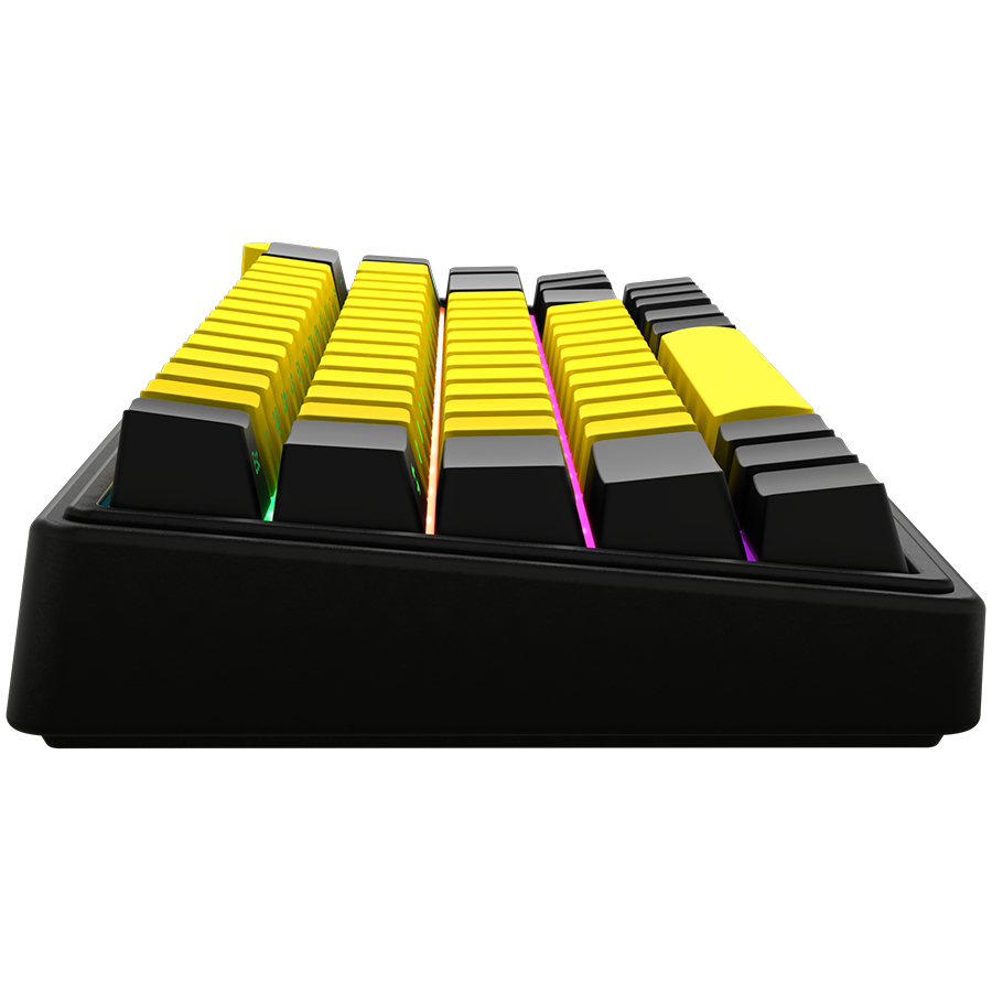 Lorgar KBP70MW Wireless 65% Mechanical Gaming Keyboard Pro - Black/Yellow 6 250318150009963823.jpg. Lorgar KBP70MW Wireless 65% Mechanical Gaming Keyboard Pro - Black/Yellow