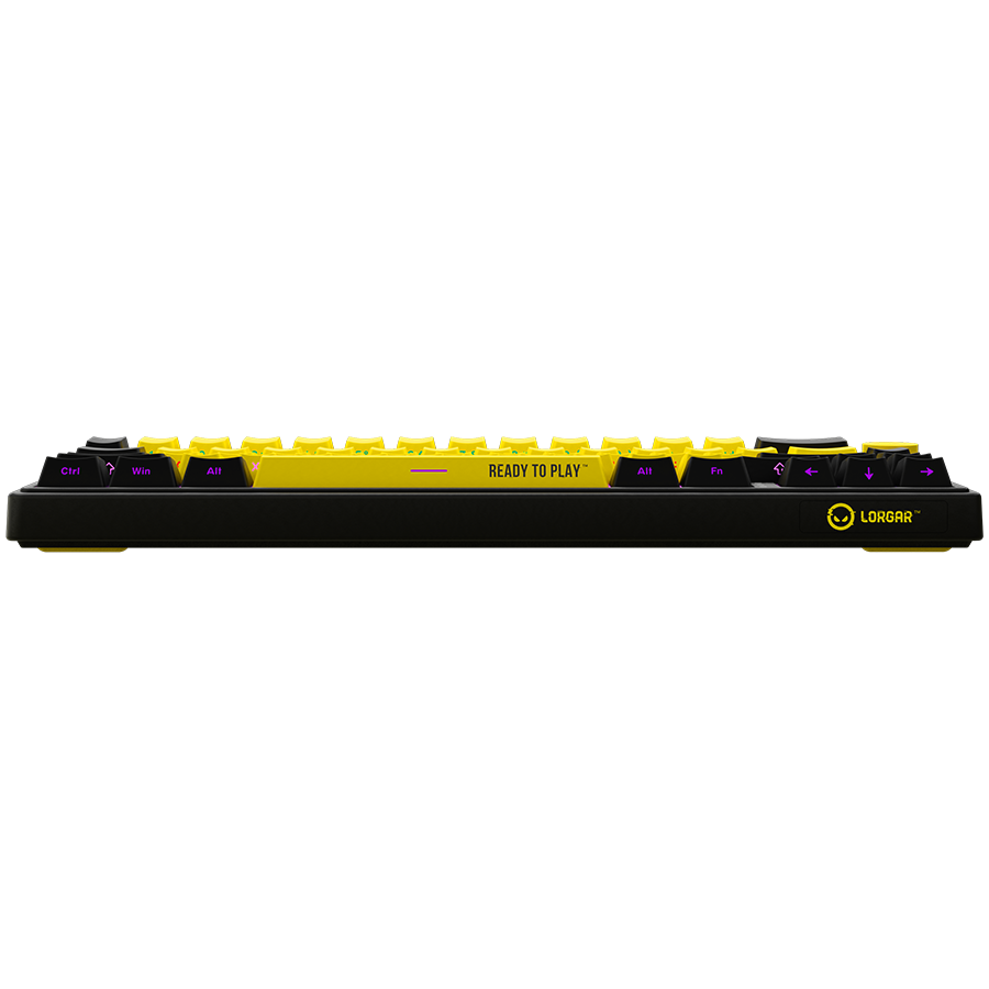 Lorgar KBP70MW Wireless 65% Mechanical Gaming Keyboard Pro - Black/Yellow 7 250318150009987893.jpg. Lorgar KBP70MW Wireless 65% Mechanical Gaming Keyboard Pro - Black/Yellow