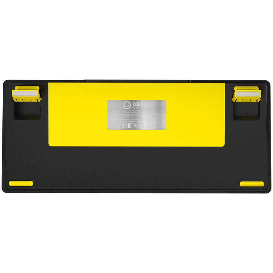 Lorgar KBP7075W Wireless 75% Mechanical Gaming Keyboard Pro - Black/Yellow 10 250326080010317164.jpg. Lorgar KBP7075W Wireless 75% Mechanical Gaming Keyboard Pro - Black/Yellow